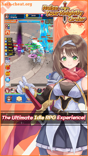 Raise Your Knightly Order:Idle screenshot
