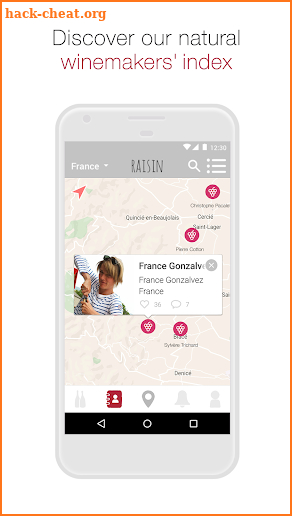 Raisin : The Natural Wine App screenshot