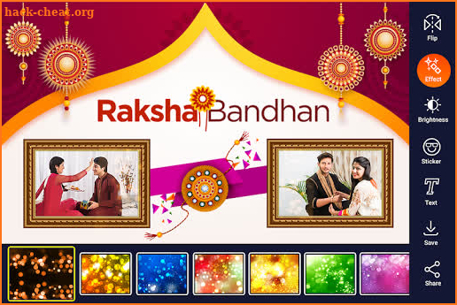 Raksha Bandhan Dual Photo Frame screenshot