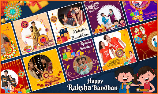 Raksha Bandhan Photo Frame 2021 : Rakhi Frames screenshot