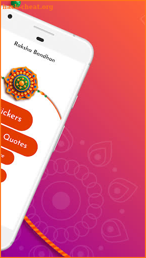 Raksha Bandhan (Rakhi) Stickers and Quotes screenshot