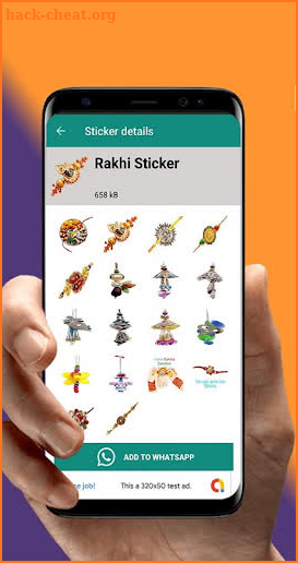 Raksha Bandhan Stickers : Rakhi WAStickerApps screenshot