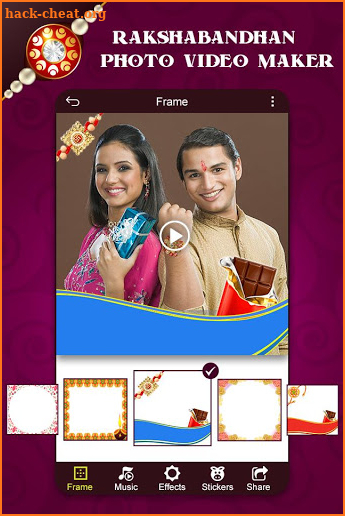 Rakshabandhan Video Maker with Music screenshot