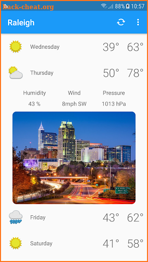 Raleigh, NC - weather and more screenshot
