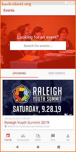 Raleigh Youth Summit 2019 screenshot