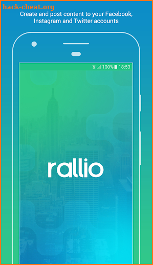 Rallio Mobile screenshot