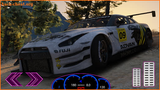 Rally Driving GTR - Nissan Drag Simulator screenshot
