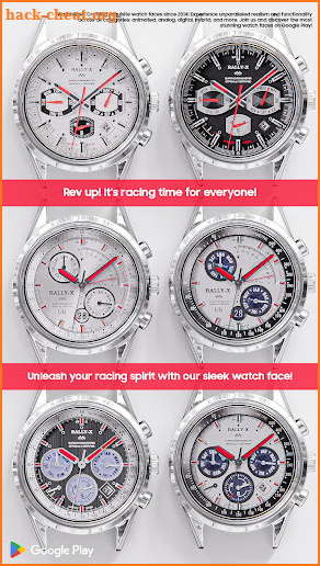 Rally-X R.T. Delta watch face screenshot