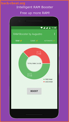RAM & Game Booster by Augustro screenshot