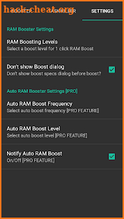 RAM Booster eXtreme Speed Pro screenshot