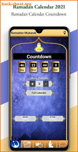 Ramadan Calendar 2021 - Ramadan Countdown 2021 screenshot