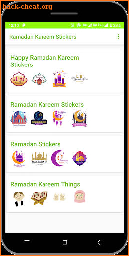 Ramadan eid Stickers WAStickerApps (ramzan) Muslim screenshot