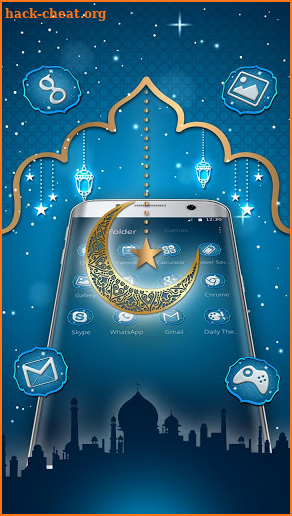 Ramadan kareem Mobile Theme screenshot