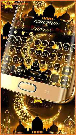 Ramadan keyboard screenshot