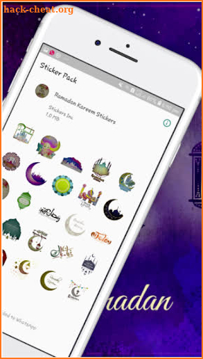 Ramadan Mubarak Stickers For WhatsApp screenshot