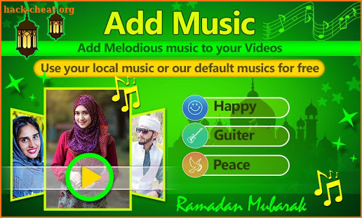 Ramadan Mubarak Video Maker - Ramzan Wishes screenshot