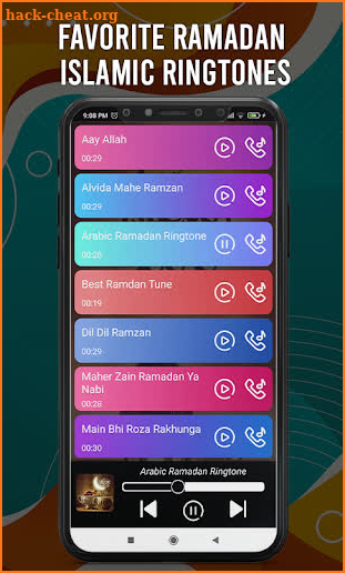 Ramadan Ringtones: Music Tunes screenshot