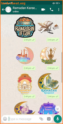 Ramadan Stickers : WAStickerApps screenshot