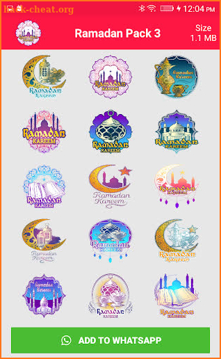 Ramadan Stickers : WAStickerApps screenshot