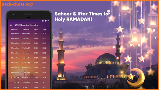 Ramadan Times: Muslim Prayers, Qibla, Azan, Dua screenshot