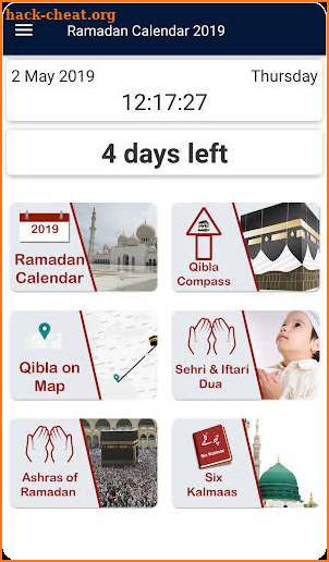 Ramazan calender 2019- Free Qibla compass finder screenshot