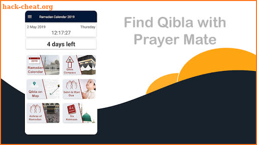 Ramazan calender 2019- Free Qibla compass finder screenshot