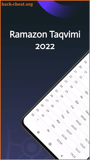 Ramazon Taqvimi 2022 screenshot