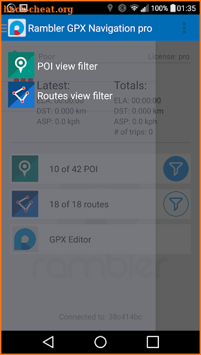 Rambler GPX Navigation pro screenshot