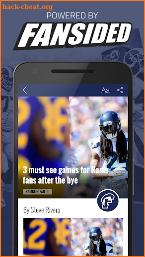 Ramblin' Fan: News for Los Angeles Rams Fans screenshot