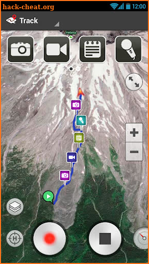 ramblr (hiking, gps, map) screenshot