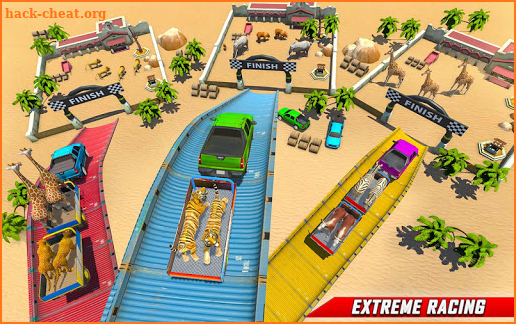 Ramp Car Driving Simulator: Animal Transport Games screenshot