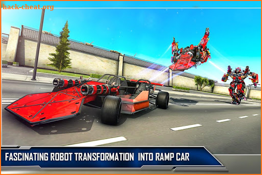 Ramp Car Robot Transforming Game: Robot Car Games screenshot