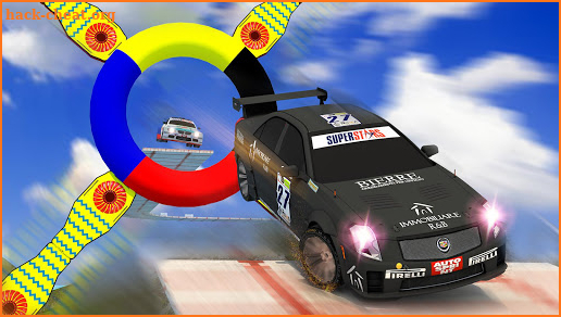 Ramp Car Stunts Free Race: Ultimate Boost Racer 3D screenshot