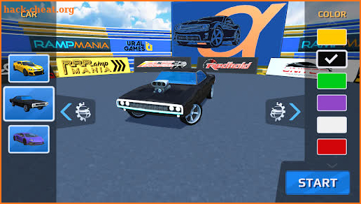 Ramp Car Trick Master 3D screenshot