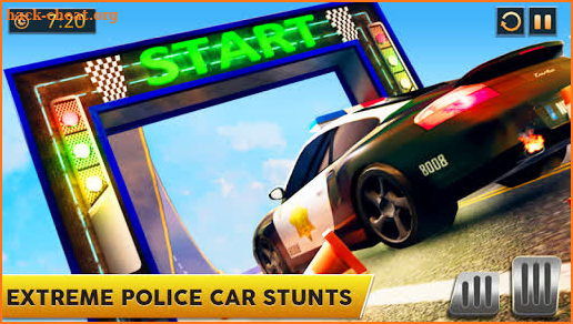 Ramp Police Car Stunts - New Car Racing Games screenshot