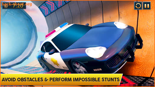 Ramp Police Car Stunts - New Car Racing Games screenshot