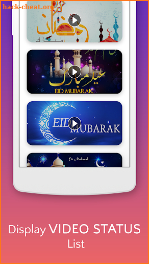 Ramzan Eid Video status 2018 : Eid Mubarak screenshot