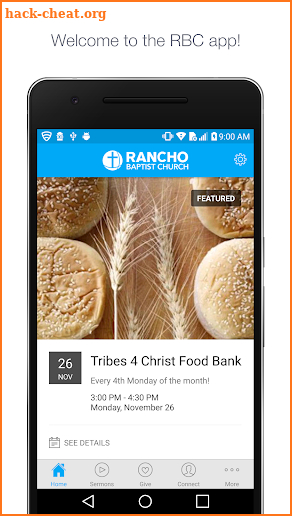 Rancho Baptist Church screenshot