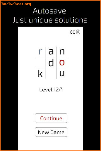 randoku - challenging sudoku screenshot