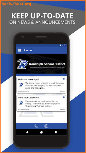 Randolph School District screenshot