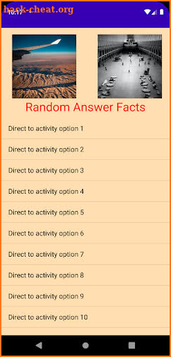 Random Answer Facts screenshot