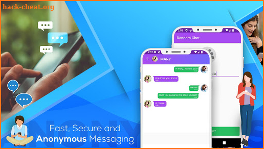 Random Chat Anonymously – Messaging with Strangers screenshot