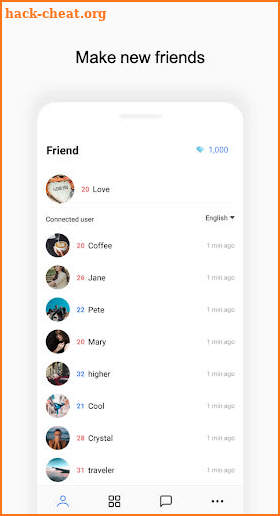 Random chat - make new friends / anonymous chat screenshot
