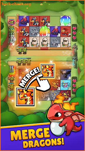 Random Dragons: PVP & TD game screenshot