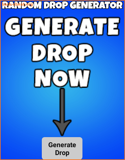 Random Drop Generator for Fortnite screenshot