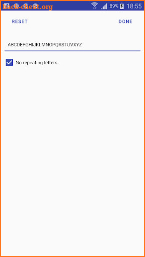 Random Letter Generator screenshot