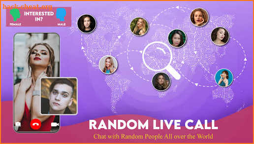 Random Live Video Call - Live Chat Free screenshot