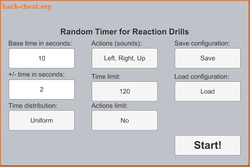 Random Timer (Reaction Drills) screenshot