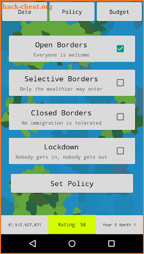 RandomNation - Politics Game screenshot