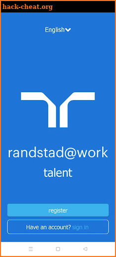 randstad@work talent screenshot